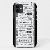De namen van Jezus Manuscript Tekst Case-Mate iPhone Case (Achterkant)