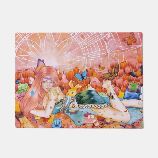 De namiddag deurmat (Voorkant)