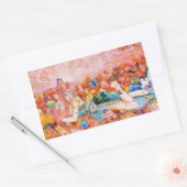 De namiddag rechthoekige sticker (Envelop)