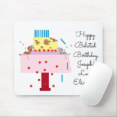 De namiddag van de nap- Belated Birthday: Muismat (Met muis)