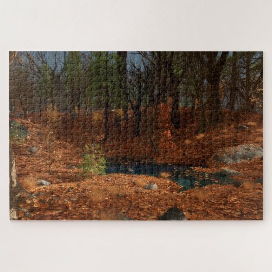 De namiddag van het Jaar van de puzzel Legpuzzel (Horizontaal)