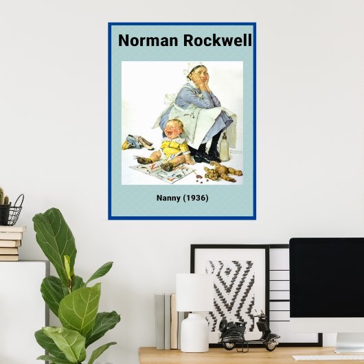 De nanny poster (Thuiskantoor)