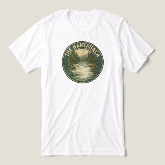 De Nantahala Tri-Blend Shirt (Design voorkant)