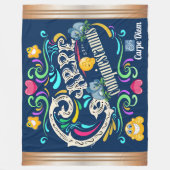 De nap in beslag nemen op de dag fleece deken (Voorkant)