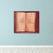 De Napoleontische code Canvas Afdruk (Insitu (Houten vloer))