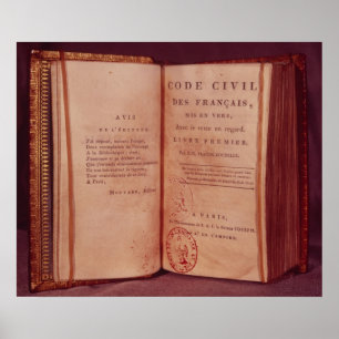 De Napoleontische code Poster