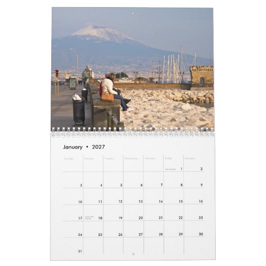 De Napoli Unplugged 2013-agenda Kalender (Jan 2027)