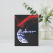 De NARC-Athena keert terug naar de thuiswerelden Briefkaart (Staand voorkant)