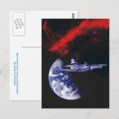 De NARC-Athena keert terug naar de thuiswerelden Briefkaart (Voorkant / Achterkant)