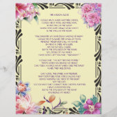 De Narrow Road Poetry - papier (Achterkant)