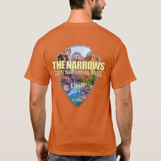 De Narrows (pijlpunt) T-shirt (Achterkant)