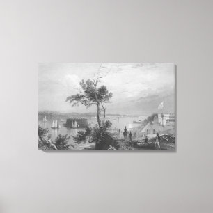De Narrows van Fort Hamilton Canvas Afdruk