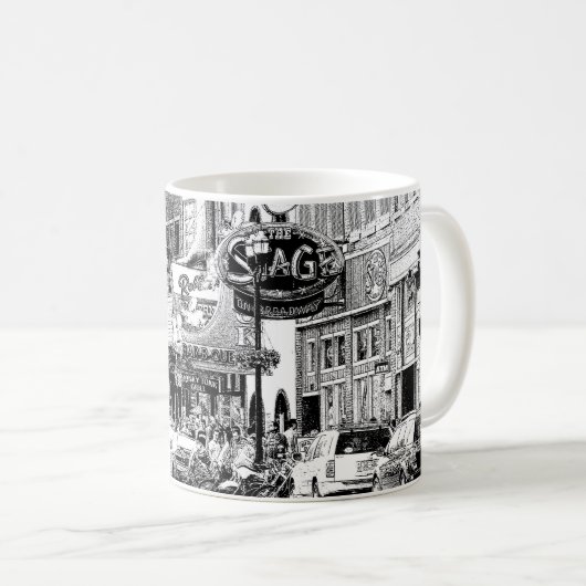 De Nashville Scene - Koffie Mok (Voorkant rechts)