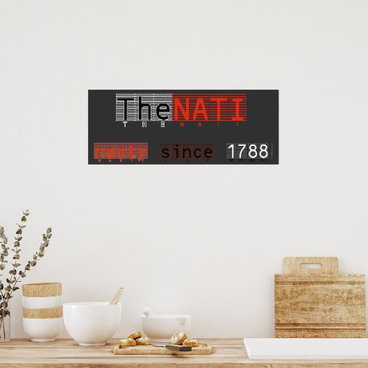 De Nasty NATI Poster Art (Keuken)