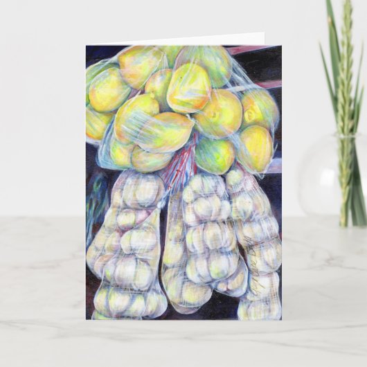 De nat-markten, de Singapore-groet Kaart (Voorkant)