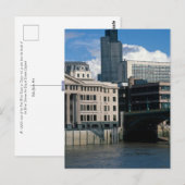 De Nat West Tower of Tower 42 The City of London Briefkaart (Voorkant / Achterkant)