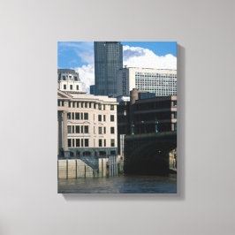 De Nat West Tower of Tower 42 The City of London Canvas Afdruk