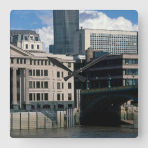 De Nat West Tower of Tower 42 The City of London Vierkante Klok