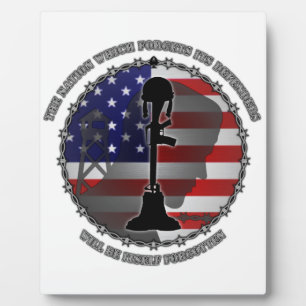 De natie die haar verdedigers vergeet fotoplaat