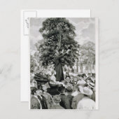 De natie is in oorlog en moet Mannen hebben Briefkaart (Voorkant / Achterkant)