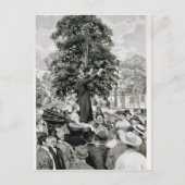 De natie is in oorlog en moet Mannen hebben Briefkaart (Voorkant)