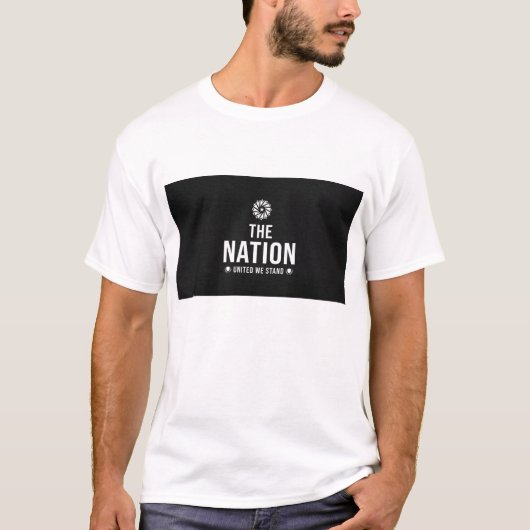 DE NATIE. T-SHIRT MET OPDRUK (Voorkant)