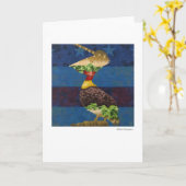 De Natie van de pelikaan Kaart (Gele Bloem)