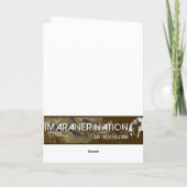 De Natie van Weimaraner: De "stoel van Ballou " Kaart (Achterkant)