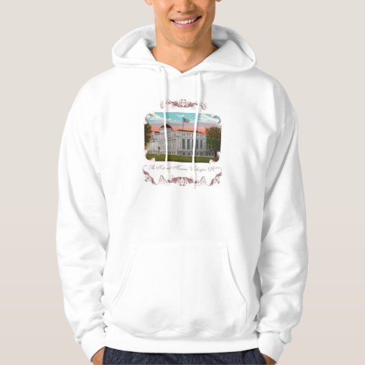De National Gallery of Art Hooded Sweatshirt (Voorkant)