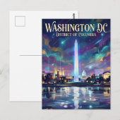De National Mall USA Briefkaart (Voorkant / Achterkant)