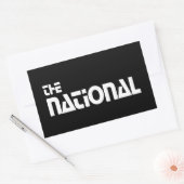De nationale - 1980-promo-afbeelding - Wit Rechthoekige Sticker (Envelop)
