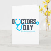 De nationale Dag van Artsen Kaart (Gele Bloem)