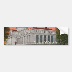 De Nationale Galerij van de Kunst Bumpersticker