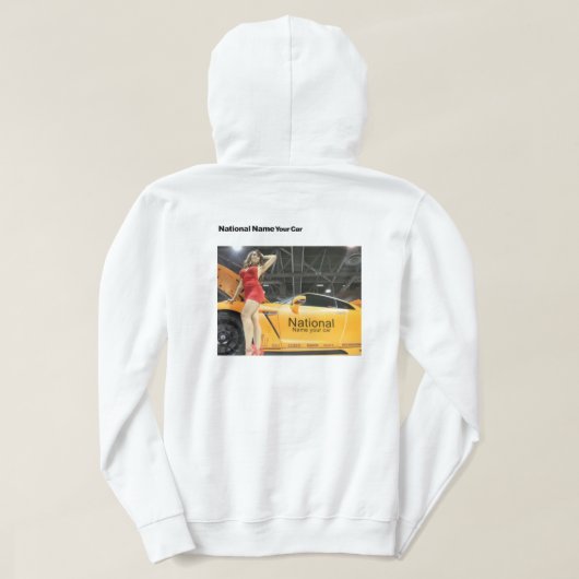 De nationale naam van uw auto noemt Officieel alle Hoodie (Design achterkant)