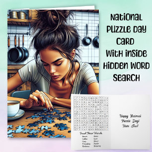 De nationale puzzeldag is op 29 januari kaart