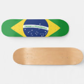 De nationale vlag Federale Republiek Brazilië Persoonlijk Skateboard (Horizontaal)