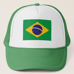 De Nationale Vlag van Brazilië Trucker Pet
