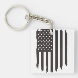 De nationale vlag van de Verenigde Staten Sleutelhanger