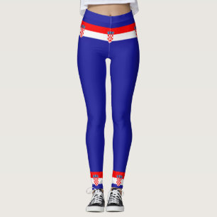 De nationale vlag van Kroatië Zastava Hrvatske Leggings
