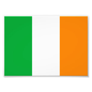 De nationale vlag van Noord-Ierland Eire Foto Afdruk