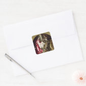 De nationaliteit, 1587-1614 vierkante sticker (Envelop)