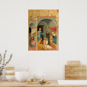 De nationaliteit - Andrea di Bartolo Fine Art Post Poster (Keuken)