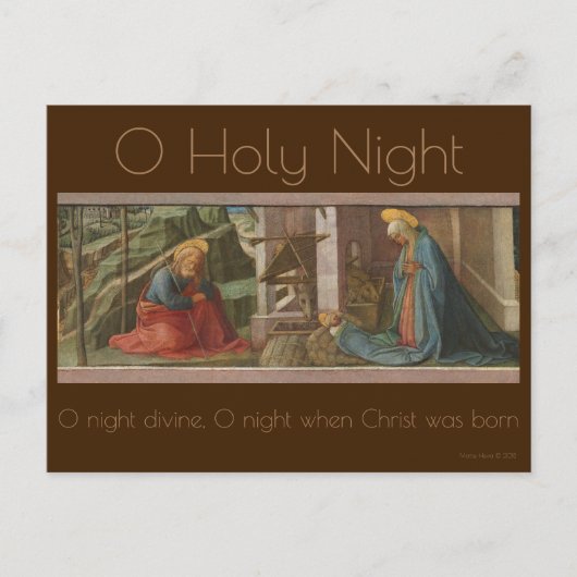 De nationaliteit c.1445 | Blue Beach Song™-Briefka Briefkaart (Voorkant)