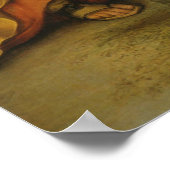 De nationaliteit Christi Geburt van Lorenzo Lotto Poster (Hoek)