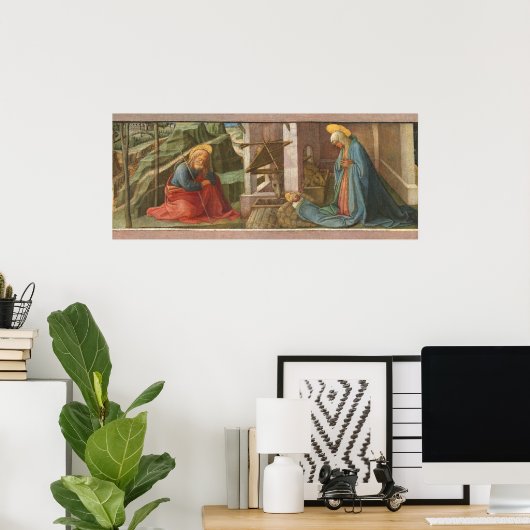 De nationaliteit - Filippino Lippi Fine Art Poster (Thuiskantoor)