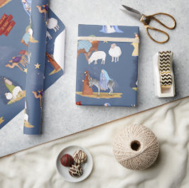 De nationaliteit in de Waterverf Cadeaupapier