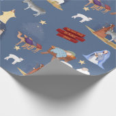 De nationaliteit in de Waterverf Cadeaupapier (Hoek)