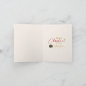 De nationaliteit met Mary, Joseph en baby Jesus Feestdagen Kaart (Binnen)