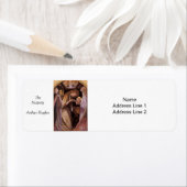 De nationaliteit van Arthur Hughes Etiket (Insitu)