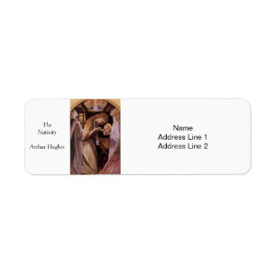 De nationaliteit van Arthur Hughes Etiket